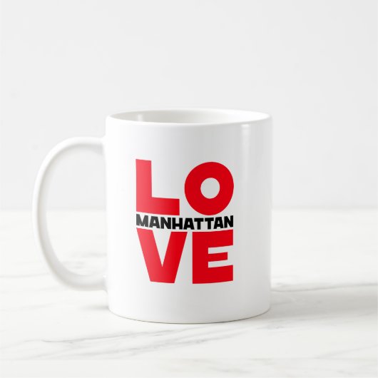 Manhattan Love Coffee Mok (Links)