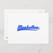 Manhattan met spoeling briefkaart (Voorkant / Achterkant)