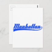 Manhattan met spoeling briefkaart (Voorkant / Achterkant)