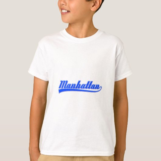 Manhattan met spoeling t-shirt (Voorkant)