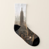 MANHATTAN NEW YORK CITY Chaussettes imprimées part (Gauche intérieur)
