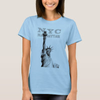 Manhattan New York City Nyc Liberty Statue Women's