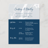 Manhattan New York City Weekend Reisroute Tijdsche Informatiekaartje (Voorkant)