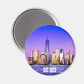 Manhattan, New York Magneet (Voorkant / Achterkant)