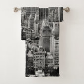Manhattan, New York (panorama) Bad Handdoek (Insitu)