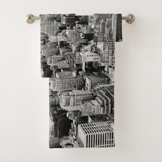 Manhattan, New York (panorama) Bad Handdoek (Insitu)