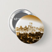 Manhattan New York Ronde Button 5,7 Cm (Voorkant /achterkant)