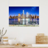 Manhattan, New York, Verenigde Staten Poster (Keuken)