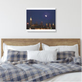 Manhattan Night Skyline Impressionniste Toile (Insitu(Chambre))