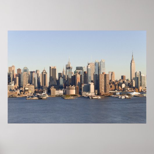 Manhattan on the Hudson Poster (Voorkant)