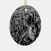 Manhattan ontworpen keramisch ornament (Rechts)