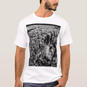 Manhattan ontworpen t-shirt
