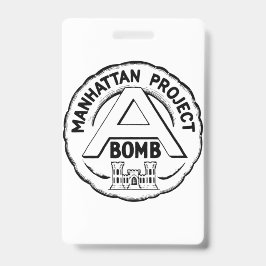 Manhattan Project-badge Badge