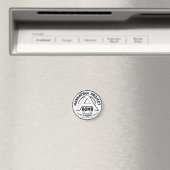 Manhattan Project Badge Magneet (Insitu (Vaatwasser))