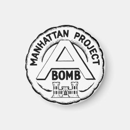 Manhattan Project Badge Magneet