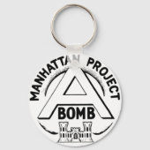 Manhattan Project Badge Sleutelhanger (Voorkant)