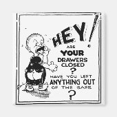 Manhattan Project Secrecy-waarschuwing Magneet (Voorkant)