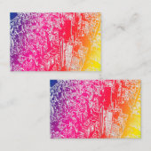 Manhattan-regenboog Visitekaartje (Voorkant / Achterkant)