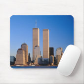 Manhattan Skyline en Hudson River, New York, 2 Muismat (Met muis)