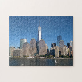 Manhattan Skyline Freedom Tower Hudson NYC Legpuzzel