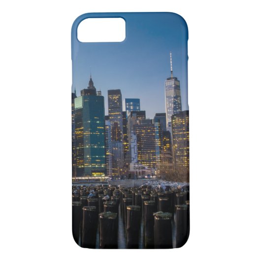 Manhattan Skyline IPhone Case (Achterkant)