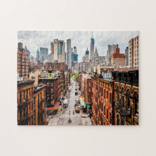 Manhattan Skyline New York. Legpuzzel