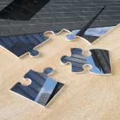 Manhattan Skyline New York. Legpuzzel (Zijkant)