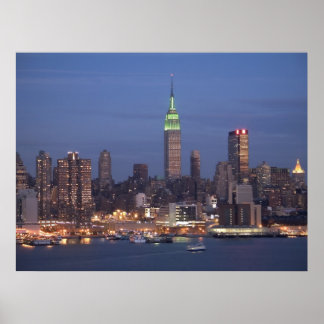 Manhattan Skyline Poster