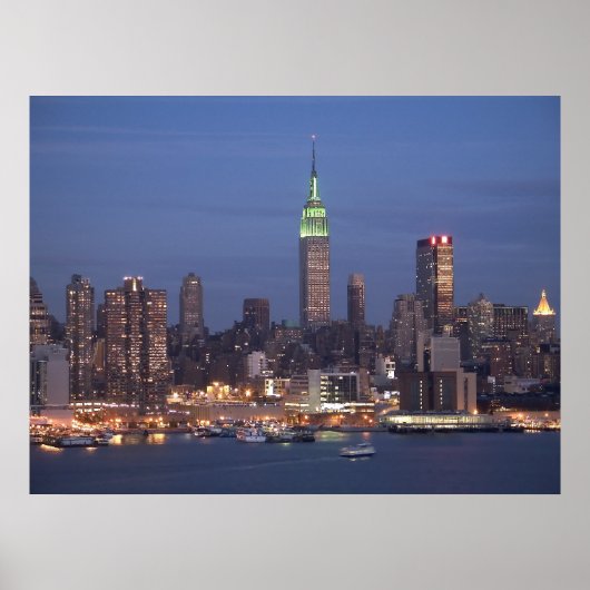 Manhattan Skyline Poster (Voorkant)