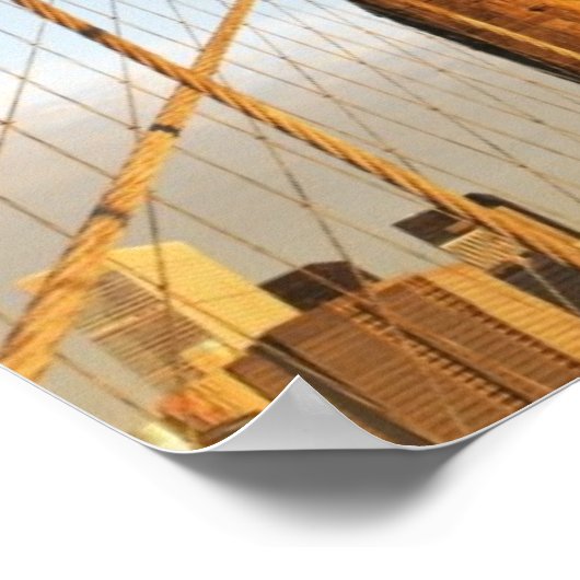 Manhattan Skyline Poster (Hoek)