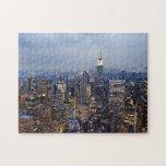 Manhattan Skyline Puzzle<br><div class="desc">Capture Extraordinaire du Manhattan Skyline prise au sommet du Rockefeller Building.</div>