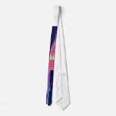 Manhattan skyline stropdas (Achterkant)