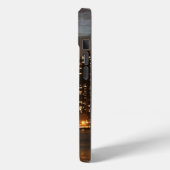Manhattan Skyscrapers bij nacht Case-Mate iPhone Case (Achterkant / Links)