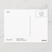 Manhattan van Gouverneurs Island, New York City Vi Briefkaart (Achterkant)