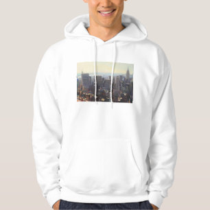 Manhattan van het Rockefeller Building 2012 Hoodie