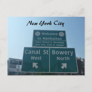manhattan welkom briefkaart