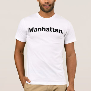 Manhattan (zwart) t-shirt