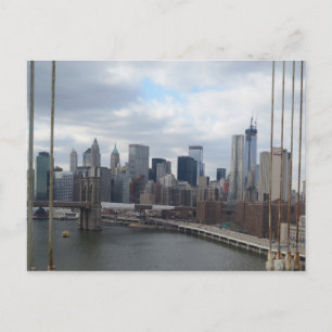 Manhattans skyline New York Briefkaart