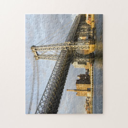 Manhatten Bridge New York. Jigsaw Puzzle (Vertical)