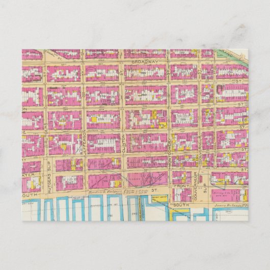 Manhatten, New York 22 Briefkaart (Voorkant)