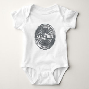 Manhole Staten Island Gray Romper