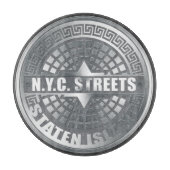 Manhole Staten Island Gray Snijplank (Voorkant)