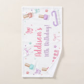 Mani-Pedi Party Manicure Pedicure Nail Polish (Serviette à main)