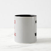 Maniac de fin de mois - Mad Comptable Mug (Centre)