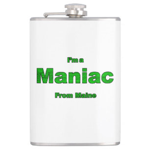 Maniac uit Maine Heupfles