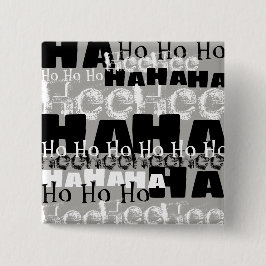 Maniacal Laughter Vierkante Button 5,1 Cm