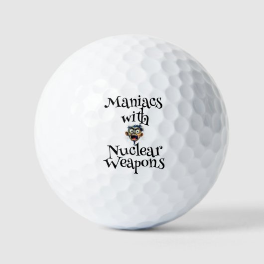 Maniacs Golfballen (Voorkant)