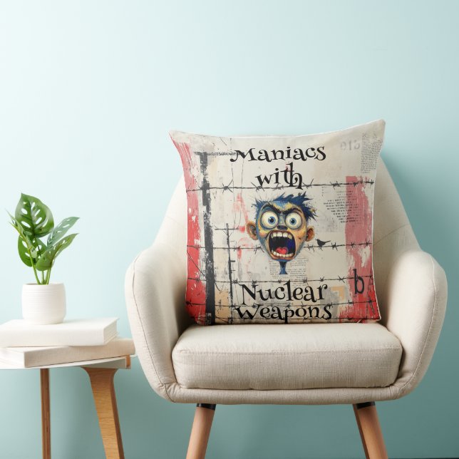 Maniacs Werpen Kussen (Stoel)