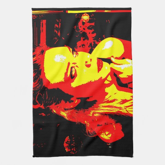 Manic Kin 2 Theedoek (Verticaal)