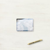 Manicouagan krater en de St. Lawrence rivier Post-it® Notes (Op bureau)